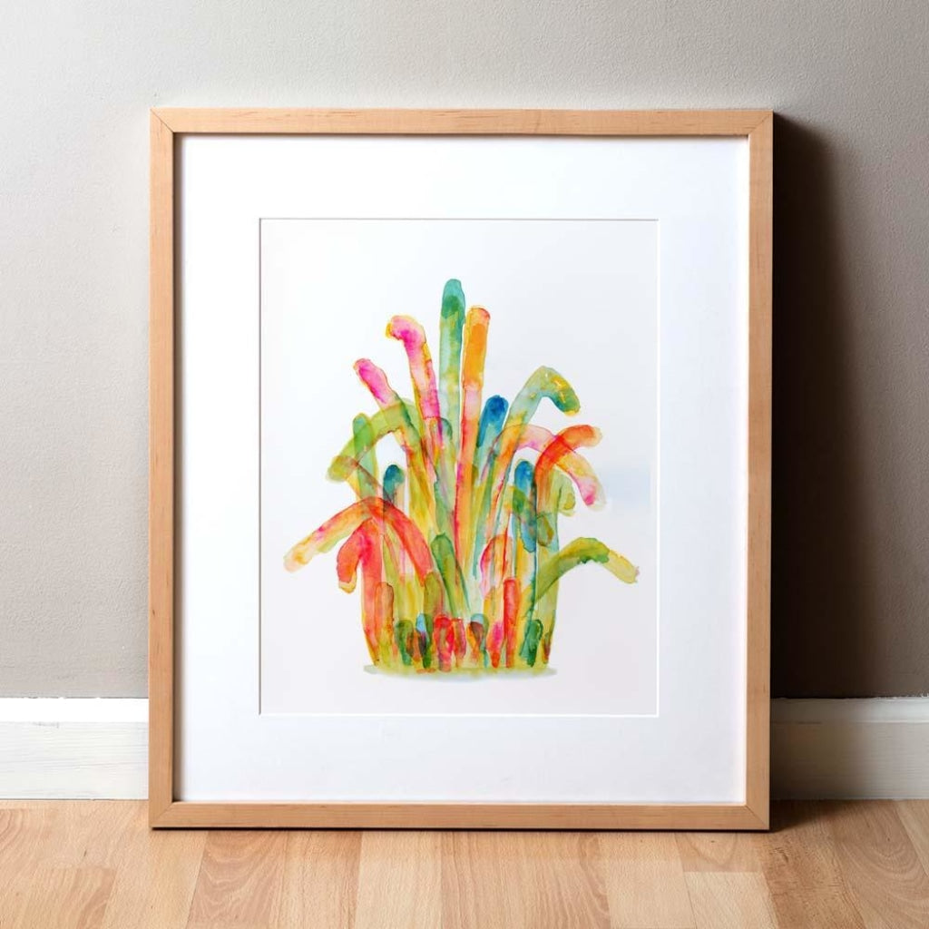 Damaged Stereocilia Print Watercolor