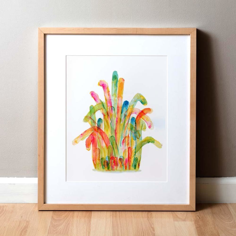 Damaged Stereocilia Print Watercolor