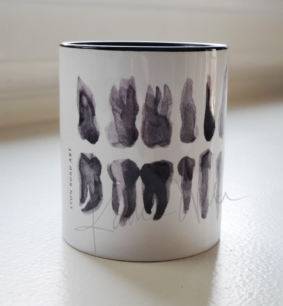 Teeth Histology Dental Art Mug