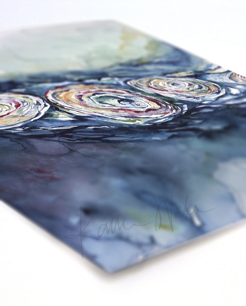 Touch Horizons Watercolor Print