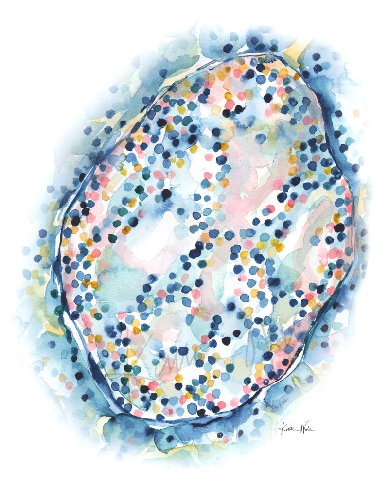 Islet Of Langerhans Watercolor Print - Endocrine Art Diabetes Gift For Endocrinologist