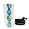 DNA Double Helix Stainless Steel Insulated Travel Mug - 16oz