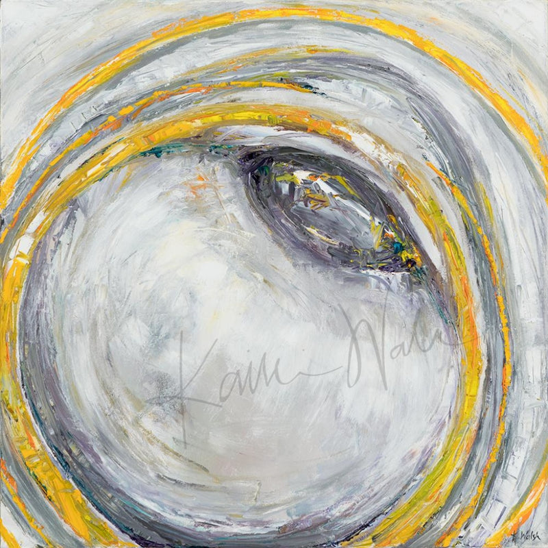 Ellipses: Eye Anatomy Canvas Print