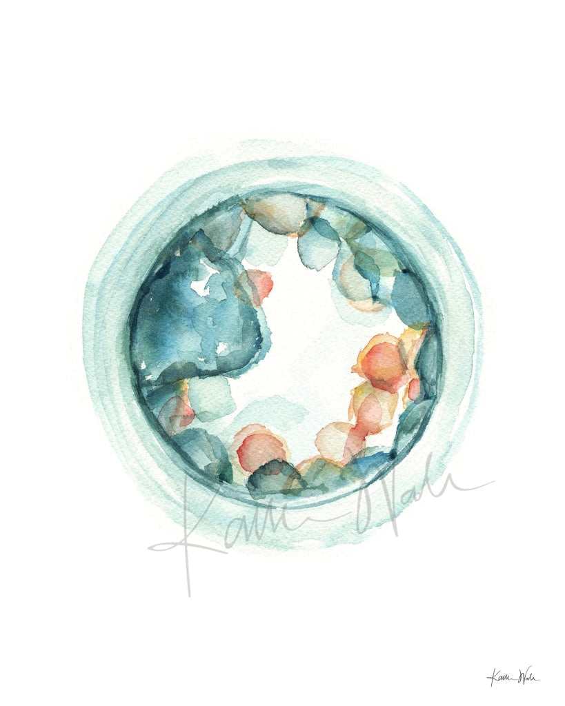Day 5 Embryo Watercolor Print