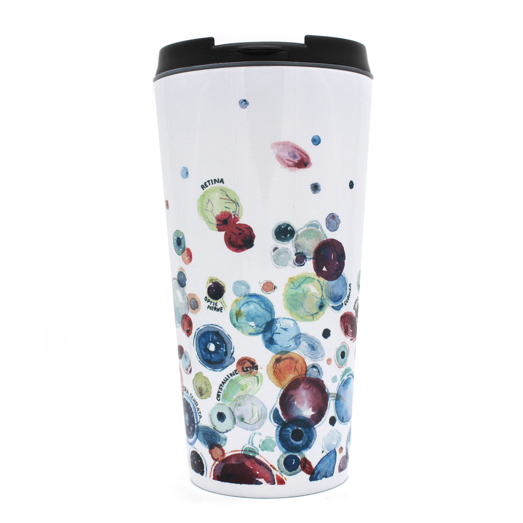 Eye Anatomy Stainless Steel Insulated Travel Mug - 16oz