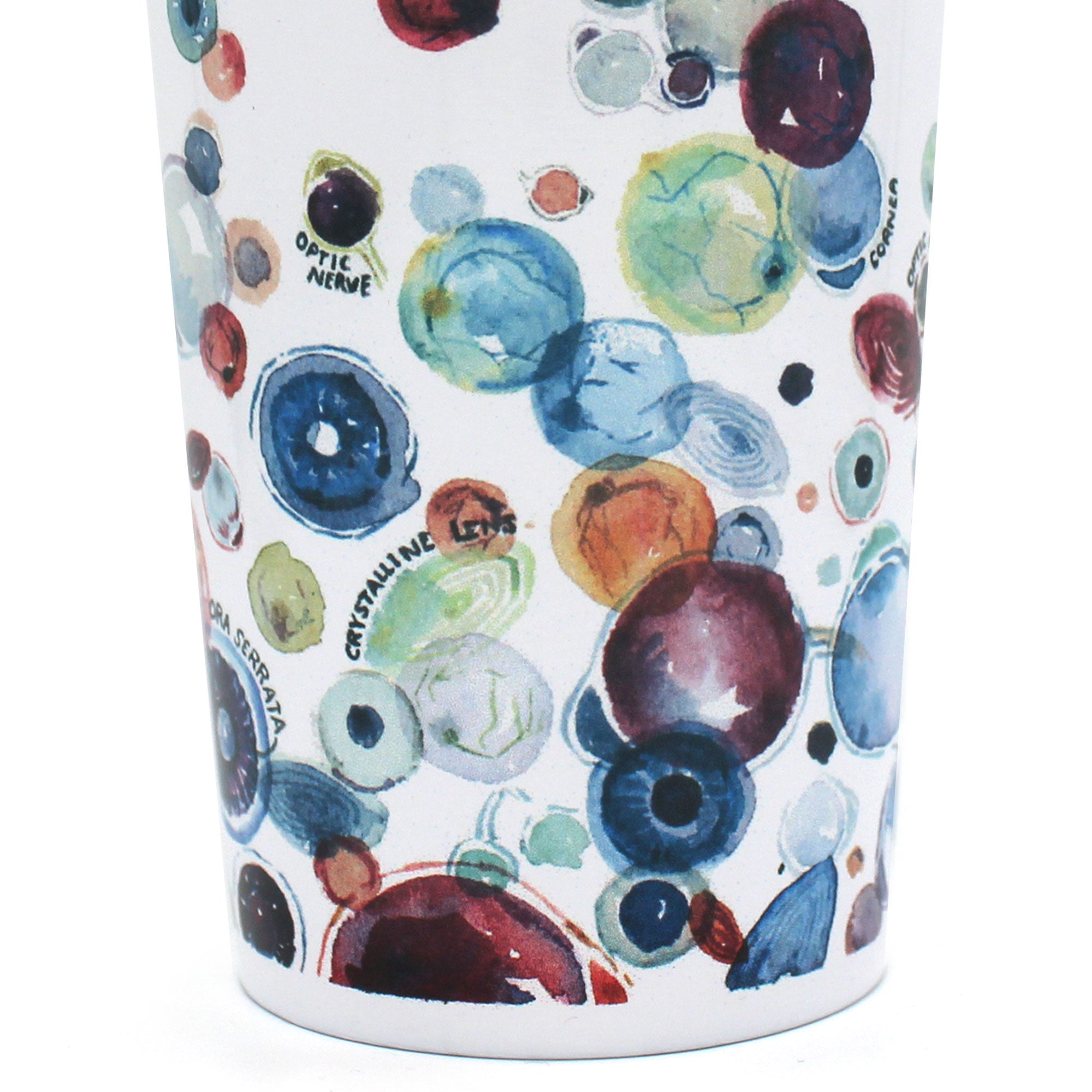 Eye Anatomy Stainless Steel Insulated Travel Mug - 16oz