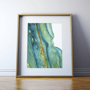 The Fovea Watercolor Print