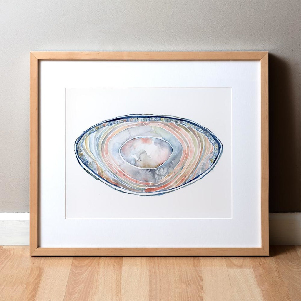 Lens Watercolor Print