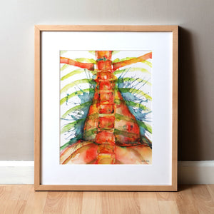 The Thorax Watercolor Print