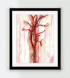 Carotid Artery In Red Watercolor - Original