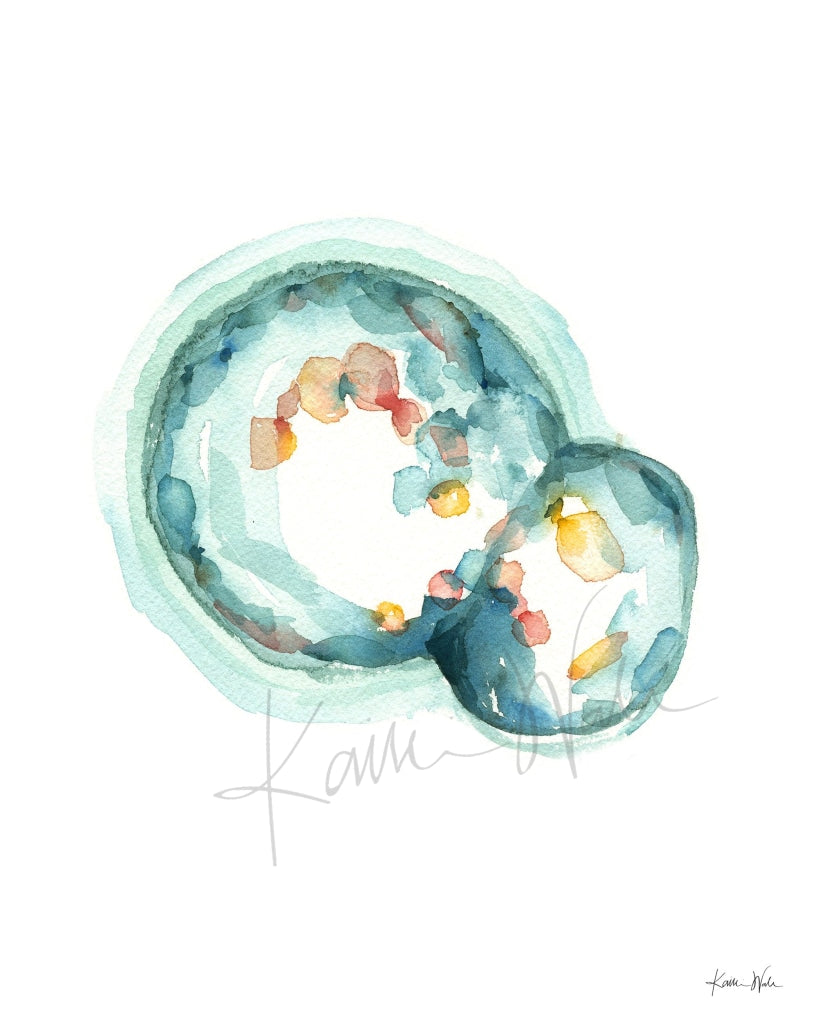 Hatching Embryo Watercolor Print