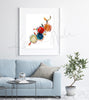 Corticosterone Hormone Watercolor Print