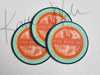 Set of 3 Lyon Road Art Anatomy Art Stickers