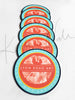 Set of 3 Lyon Road Art Anatomy Art Stickers