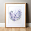 Lung Love Print Watercolor