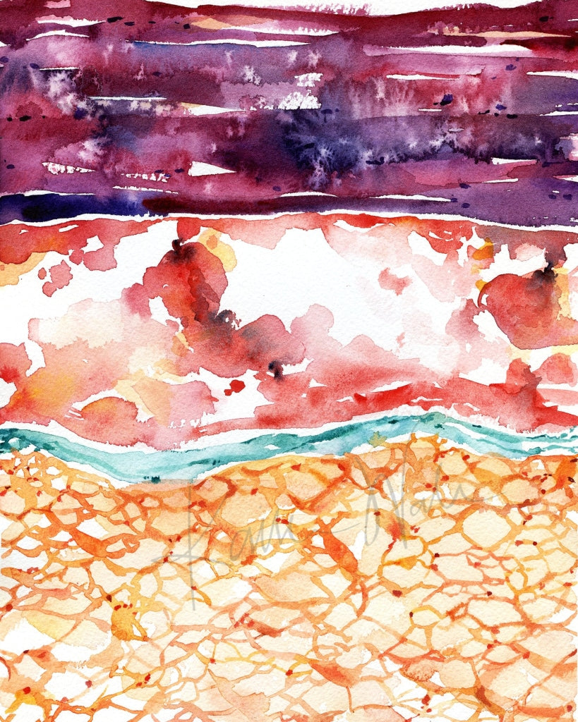 Meninges Watercolor Print