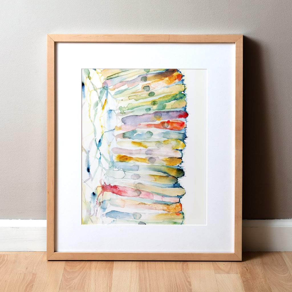 Microvilli Watercolor Print