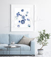 Mott Cells Watercolor Print