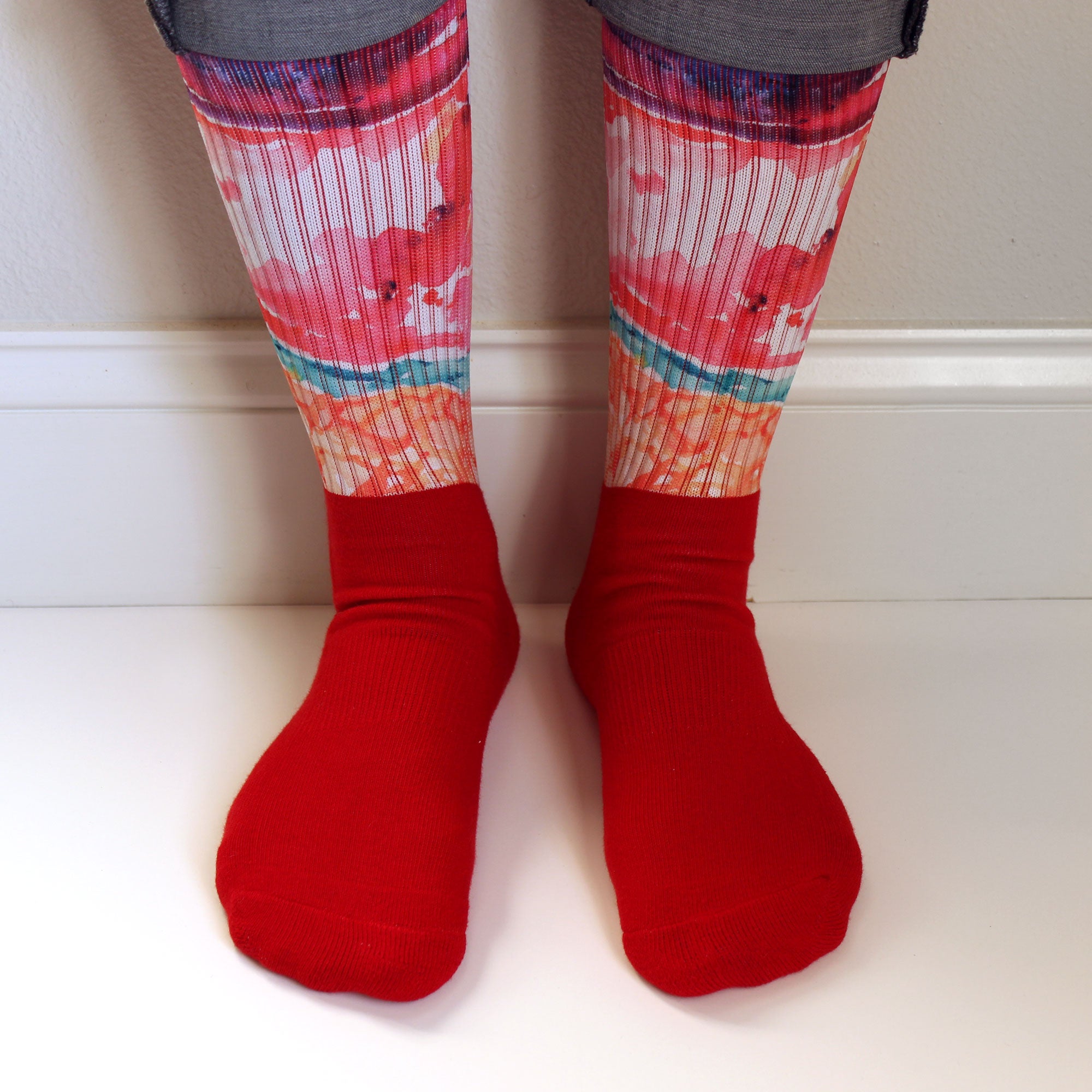 Meninges Anatomy Inspired Socks