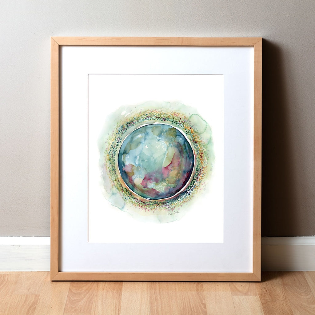 Ovum Watercolor Print