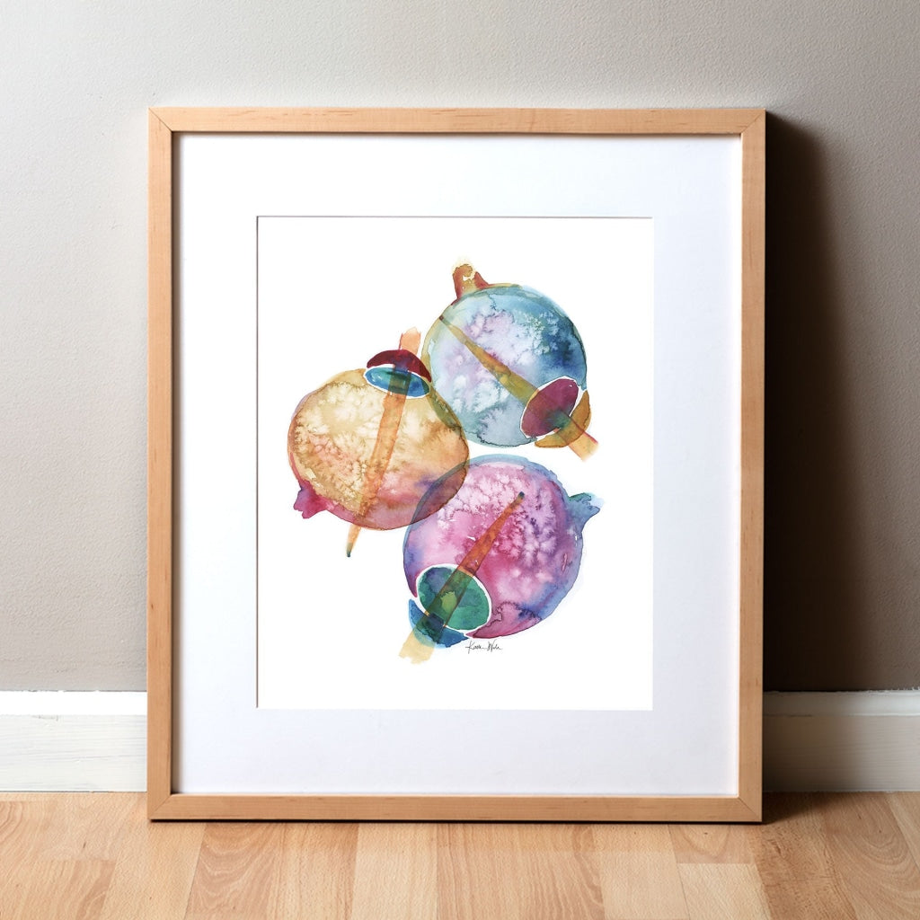 Opias Watercolor Print