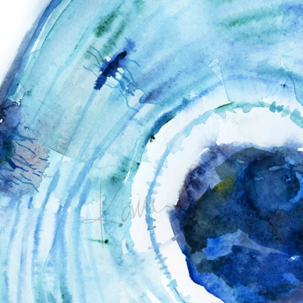 Osteon Watercolor Print