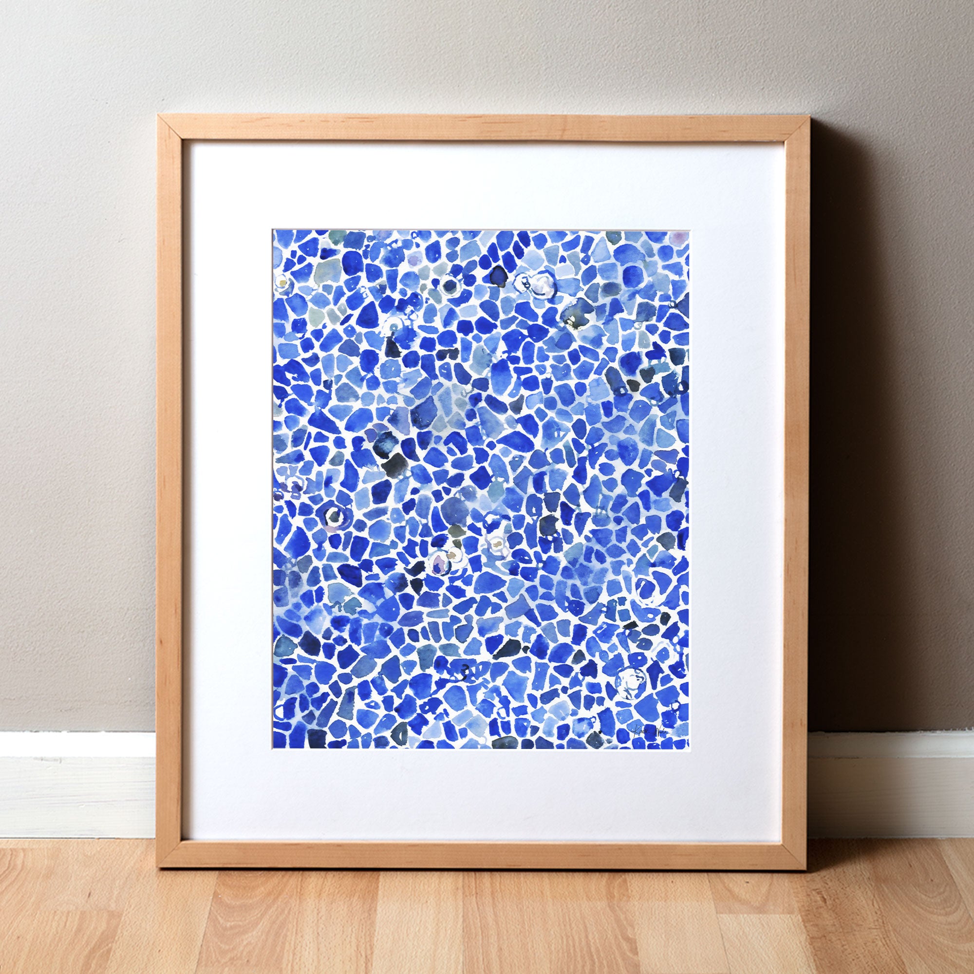 Retinal Pigment Epithelium Watercolor Print