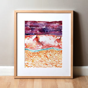 Meninges Watercolor Print