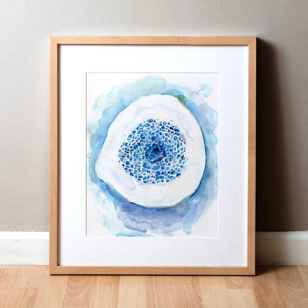 Spongy Bone Watercolor Print