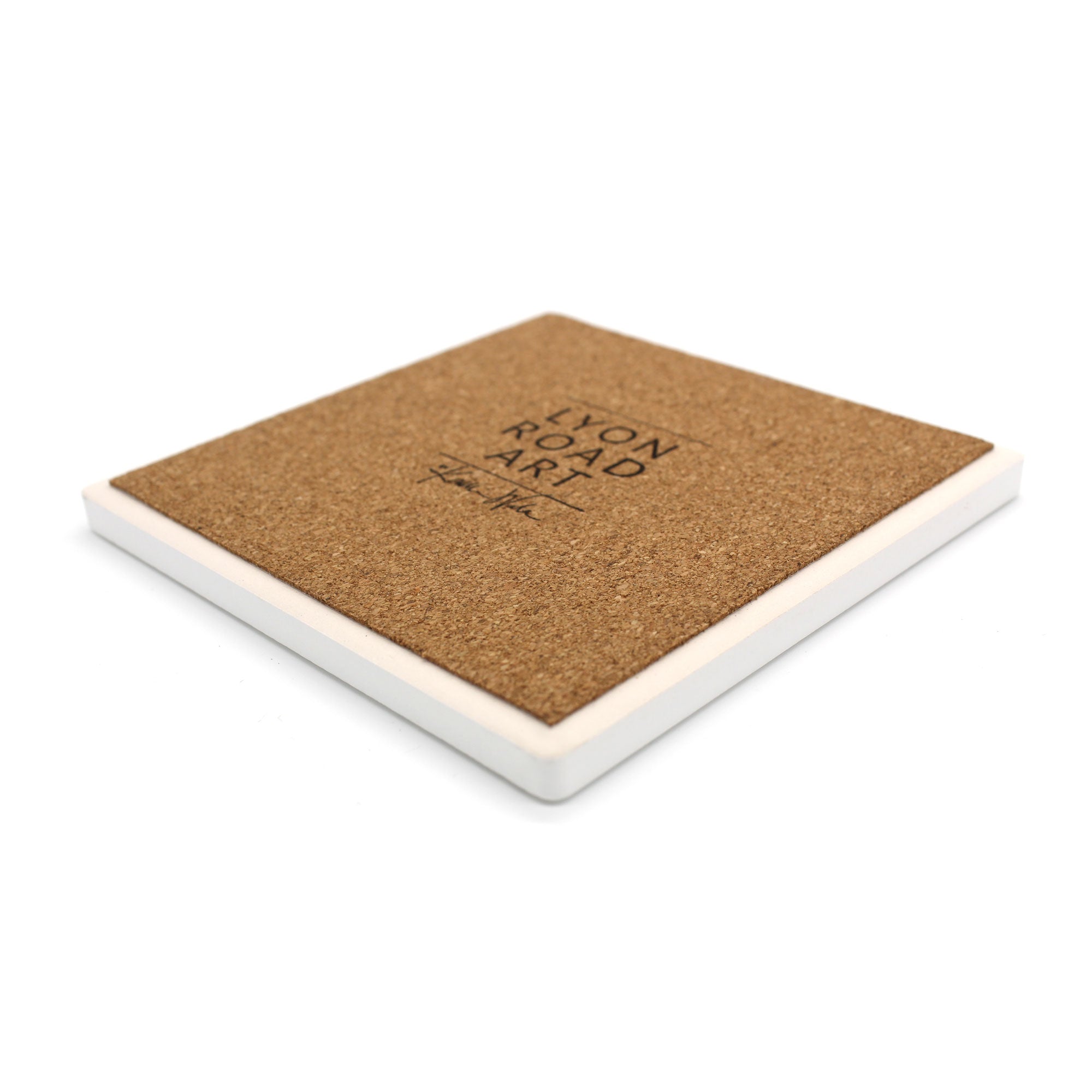 Spongy Bone and Osteon Ceramic Coaster Set of 2