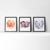 Organ Love Watercolor Print Set