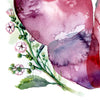 Liver Transplant Watercolor Print