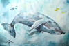 Whale Print Watercolor
