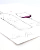 Wine & Glass Outline Watercolor Print